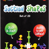 Suction Shapes - 20 pack